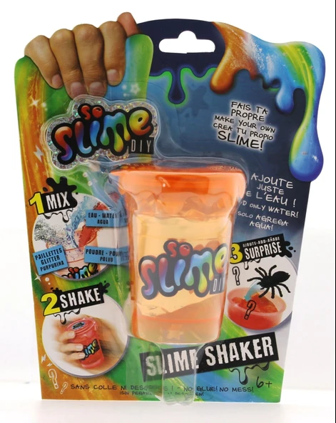 YUMURCAK TOYZ Turuncu Slime Shaker Creepy Tekli Paket Kız Erkek Çocuk Oyuncak Eğitici Oyuncaklar ürün görseli 1