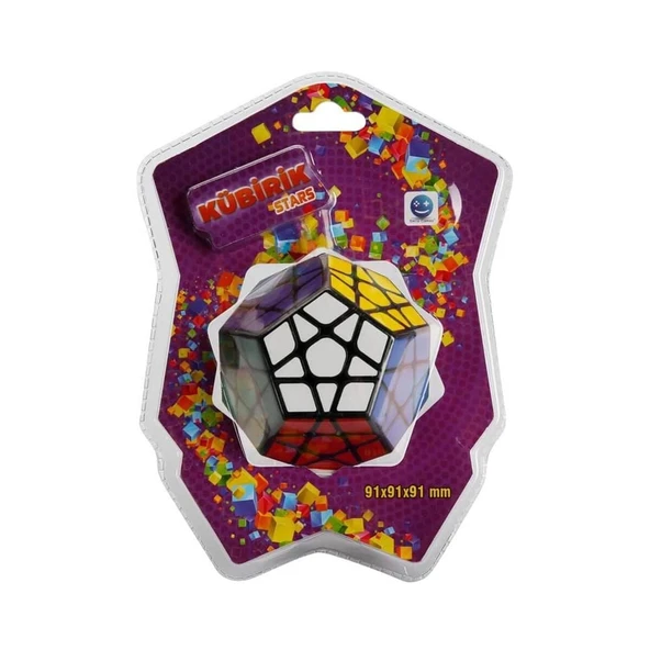 YUMURCAK TOYZ Smile Games Kübirik Zeka Küpü Stars 9x9x9cm. Kız Erkek Çocuk Oyuncak Eğitici Oyuncaklar ürün görseli 1