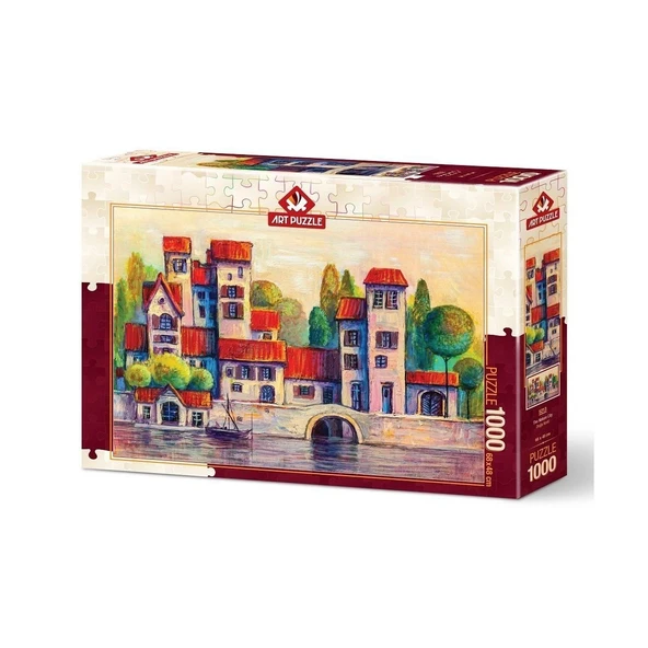YUMURCAK TOYZ 5213 Art Puzzle, Doğa Kent 1000 Parça Puzzle Kız Erkek Çocuk Oyuncak Eğitici Oyuncaklar ürün görseli 1