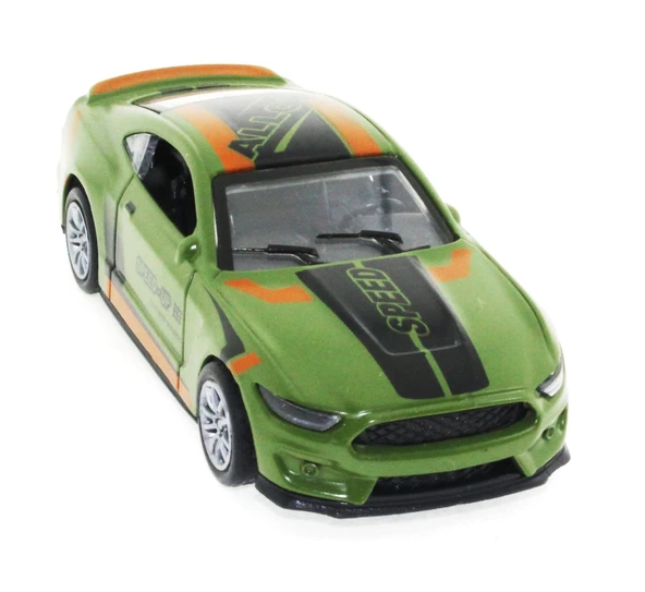 YUMURCAK TOYZ Die Cast Çek Bırak Metal Yeşil Yarış Arabası Kız Erkek Çocuk Oyuncak Eğitici Oyuncaklar ürün görseli 1