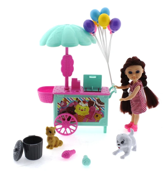 YUMURCAK TOYZ Gaga Love Dondurma Arabası Kız Erkek Çocuk Oyuncak Eğitici Oyuncaklar ürün görseli 1