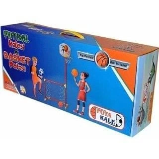 YUMURCAK TOYZ Portatif Futbol Kalesi Ve Pota Seti Kız Erkek Çocuk Oyuncak Eğitici Oyuncaklar ürün görseli 1