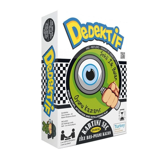 YUMURCAK TOYZ 5506 Dedektif Kız Erkek Çocuk Oyuncak Eğitici Oyuncaklar ürün görseli 1