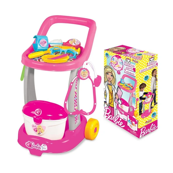 YUMURCAK TOYZ 01987 Barbie Doktor Sevis Arabası Kız Erkek Çocuk Oyuncak Eğitici Oyuncaklar ürün görseli 1