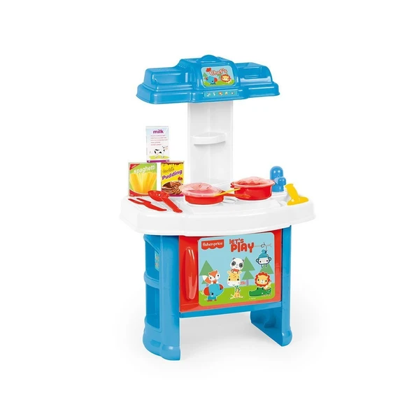 YUMURCAK TOYZ 1820 Fisher Price Mutfak Seti Kız Erkek Çocuk Oyuncak Eğitici Oyuncaklar ürün görseli 1