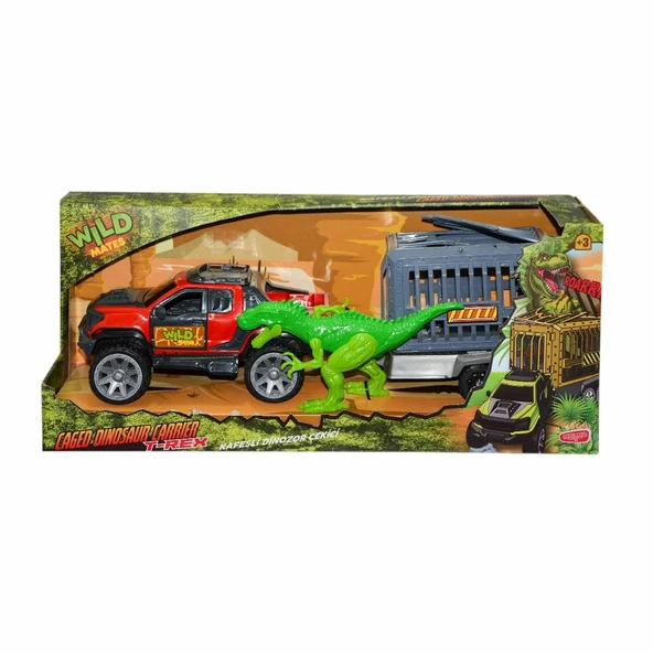 YUMURCAK TOYZ ML458 Wildmates Pikap ve Dino Avcısı -Molmo Kız Erkek Çocuk Oyuncak Eğitici Oyuncaklar ürün görseli 1