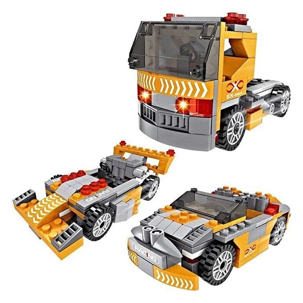 YUMURCAK TOYZ Ausini Assembling Master 135 Parça 3 in 1 Araçlar Kız Erkek Çocuk Oyuncak Eğitici Oyuncaklar ürün görseli 1