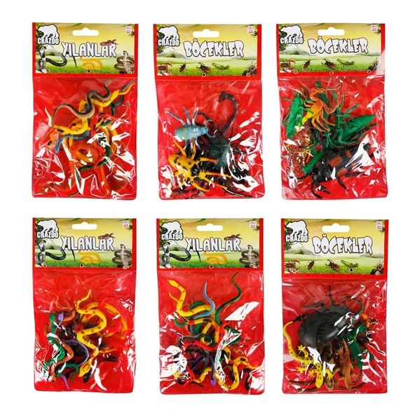 YUMURCAK TOYZ S01000707 BÖCEK veya YILAN - 1adet stokta olan gönderilir Kız Erkek Çocuk Oyuncak Eğitici Oyuncaklar ürün görseli 1