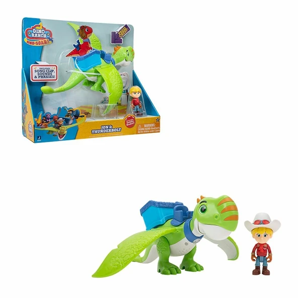 YUMURCAK TOYZ DNA02000 Dino Ranch Delüks Figür Paketi - DNR0007 +3 yaş Kız Erkek Çocuk Oyuncak Eğitici Oyuncaklar ürün görseli 1