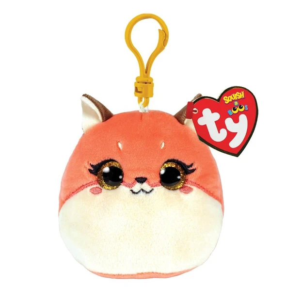 YUMURCAK TOYZ Ty Squishy Beanies Peluş Tilki Anahtarlık Roxie Kız Erkek Çocuk Oyuncak Eğitici Oyuncaklar ürün görseli 1