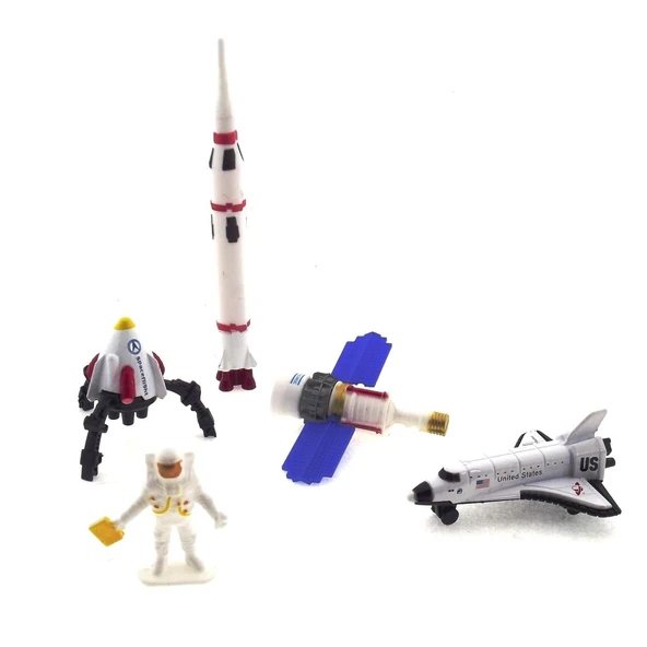 YUMURCAK TOYZ Uzay Mekikli Ay Keşif Seti Kız Erkek Çocuk Oyuncak Eğitici Oyuncaklar ürün görseli 1