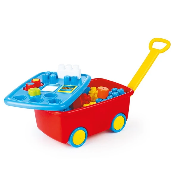 YUMURCAK TOYZ 5099 Dolu Eğitici İlk Çek Çek Aracım Kız Erkek Çocuk Oyuncak Eğitici Oyuncaklar ürün görseli 1