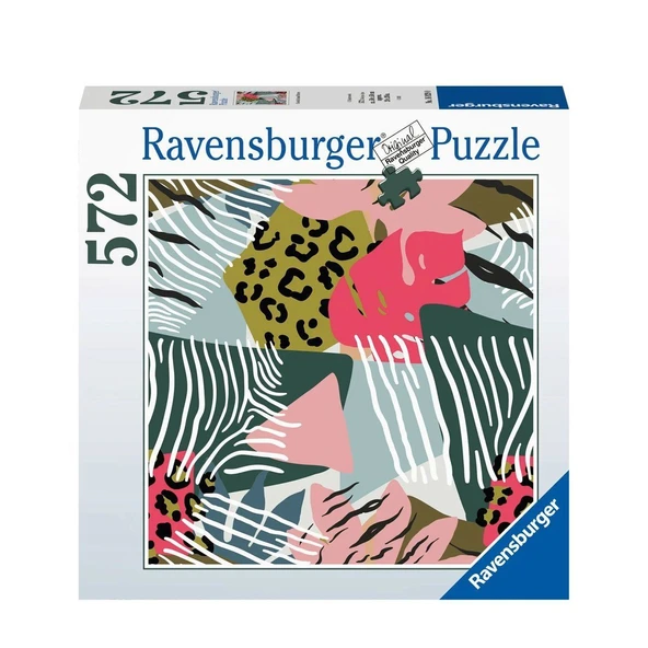 YUMURCAK TOYZ 169290 Ravensburger, Hayvan Desenleri - 500 Parça Puzzle Kız Erkek Çocuk Oyuncak Eğitici Oyuncaklar ürün görseli 1