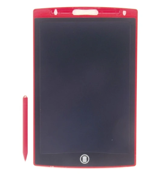 YUMURCAK TOYZ 10 Inch LCD Kırmızı Yazı Tahtası Kız Erkek Çocuk Oyuncak Eğitici Oyuncaklar ürün görseli 1