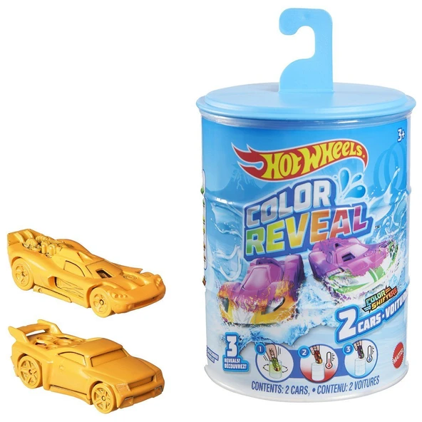 YUMURCAK TOYZ HBN63 HW Color Reveal Renk Değiştiren Özel Araçlar / Hot Wheels -1adet fiyatıdır Kız Erkek Çocuk Oyu ürün görseli 1