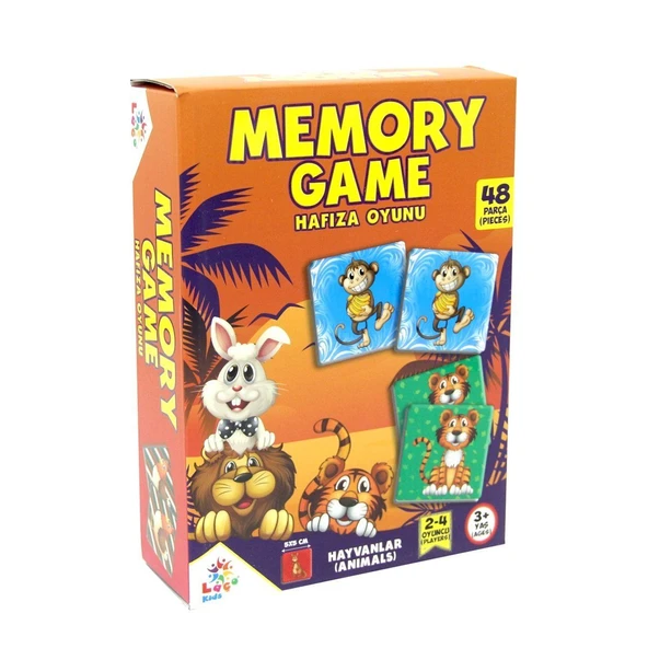 YUMURCAK TOYZ LC7230 Laço, Hafıza Oyunu - Hayvanlar / +3 yaş Kız Erkek Çocuk Oyuncak Eğitici Oyuncaklar ürün görseli 1