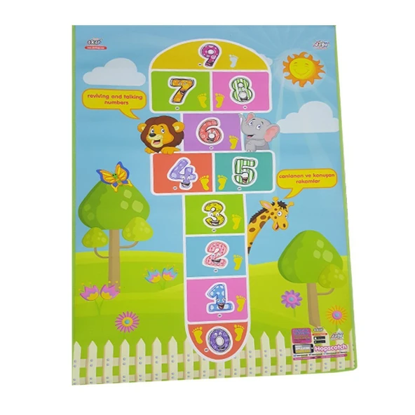 YUMURCAK TOYZ 97-955 Jagu Oyun Halısı Seksek 150X100 Kız Erkek Çocuk Oyuncak Eğitici Oyuncaklar ürün görseli 1