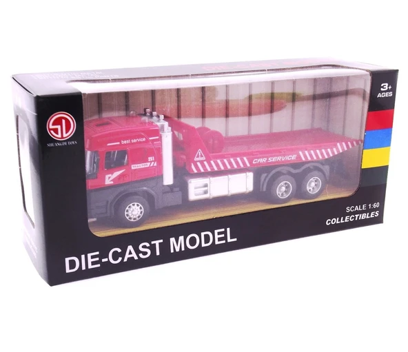 YUMURCAK TOYZ Die Cast Model Çek Bırak Kurtarıcı Kamyon Kız Erkek Çocuk Oyuncak Eğitici Oyuncaklar ürün görseli 1