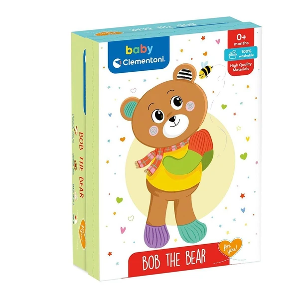 YUMURCAK TOYZ 17761 Baby Clementoni - Yumuşacık Ayıcık 1-4 yaş Kız Erkek Çocuk Oyuncak Eğitici Oyuncaklar ürün görseli 1