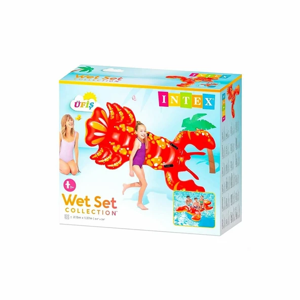 YUMURCAK TOYZ IBN57528 Istakoz Binici 213X137cm Kız Erkek Çocuk Oyuncak Eğitici Oyuncaklar ürün görseli 1