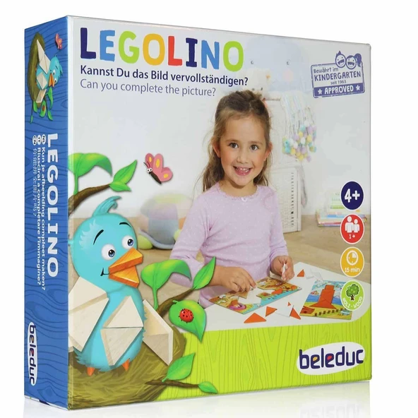 YUMURCAK TOYZ ZMK-22312 Legolino Puzzle Seti Kız Erkek Çocuk Oyuncak Eğitici Oyuncaklar ürün görseli 1
