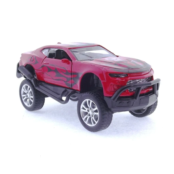 YUMURCAK TOYZ Die Cast Çek Bırak Kırmızı Arazi Aracı Kız Erkek Çocuk Oyuncak Eğitici Oyuncaklar ürün görseli 1