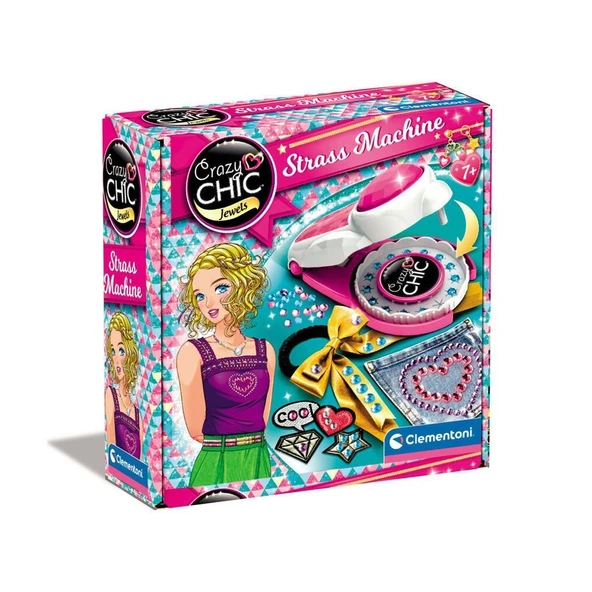 YUMURCAK TOYZ 18692 Crazy Chic - Süsleme Makinesi Kız Erkek Çocuk Oyuncak Eğitici Oyuncaklar ürün görseli 1