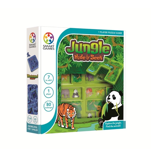 YUMURCAK TOYZ SG 105 Smart Hide and Seek Jungle Kız Erkek Çocuk Oyuncak Eğitici Oyuncaklar ürün görseli 1