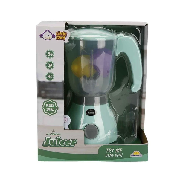 YUMURCAK TOYZ 3015 SUN-RST-LCH-Ev Aleti Meyve Sıkacağı Fonk. Sesli Yeşil Kız Erkek Çocuk Oyuncak Eğitici Oyuncakla ürün görseli 1