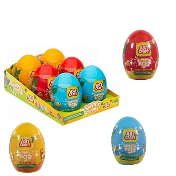 YUMURCAK TOYZ Dede Art Craft Sürpriz Yumurta Kız Erkek Çocuk Oyuncak Eğitici Oyuncaklar ürün görseli 1