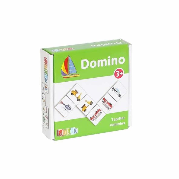 YUMURCAK TOYZ EDU-3011 Taşıtlar Domino -Chiva Kız Erkek Çocuk Oyuncak Eğitici Oyuncaklar ürün görseli 1