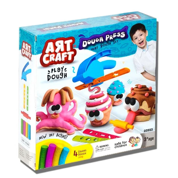 YUMURCAK TOYZ Dede El Presi Oyun Hamuru Seti Kız Erkek Çocuk Oyuncak Eğitici Oyuncaklar ürün görseli 1