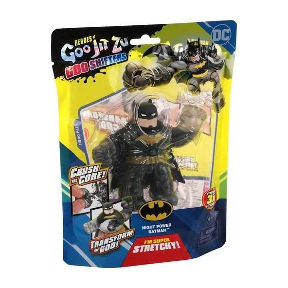 YUMURCAK TOYZ GJD03000 GooJitSu DC Goo Shifters Superheroes 3lü - 42584 Kız Erkek Çocuk Oyuncak Eğitici Oyuncaklar ürün görseli 1