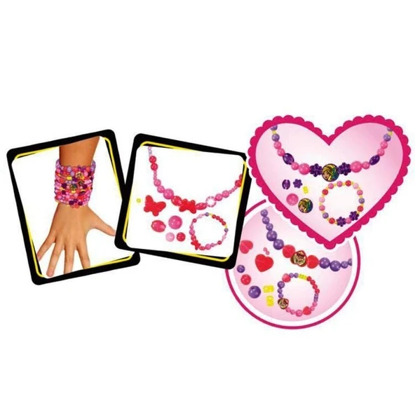 YUMURCAK TOYZ Dede Barbie Çantalı Boncuk Takı Seti Kız Erkek Çocuk Oyuncak Eğitici Oyuncaklar ürün görseli 1