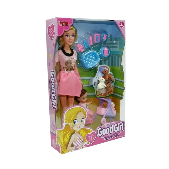 YUMURCAK TOYZ WG-115564 Kutulu 29cm Anne Kız Pet Shopta Bebek Kız Erkek Çocuk Oyuncak Eğitici Oyuncaklar ürün görseli 1