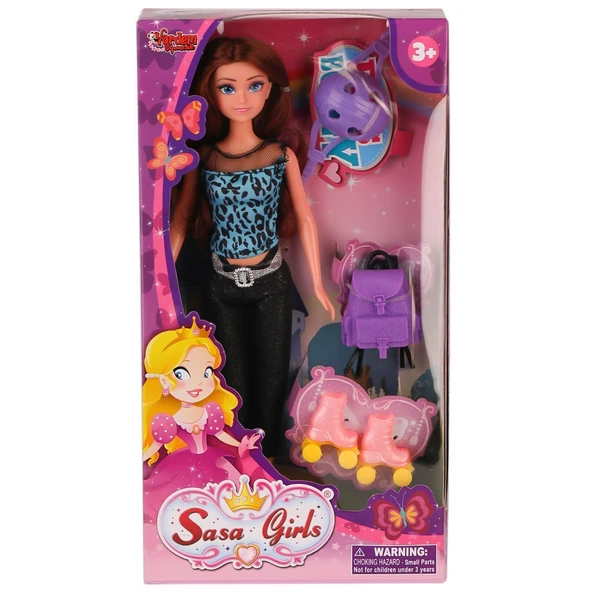 YUMURCAK TOYZ WG-115070 Kutulu 29cm Aksesuarlı Patenci Kız Erkek Çocuk Oyuncak Eğitici Oyuncaklar ürün görseli 1