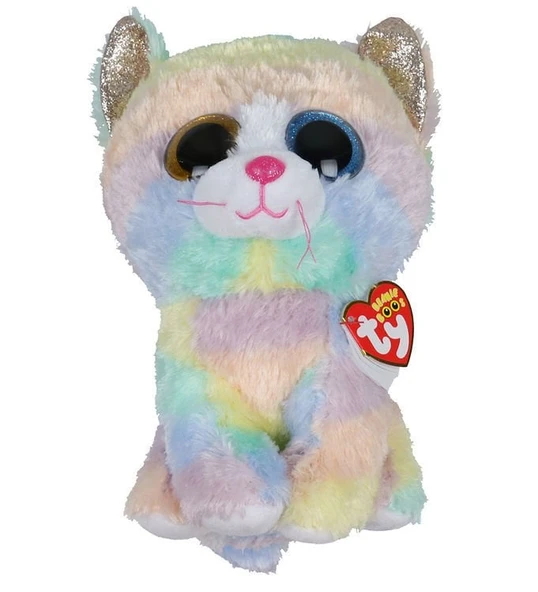 YUMURCAK TOYZ TY Beanie Boos Kedi Peluş Heather 15cm Kız Erkek Çocuk Oyuncak Eğitici Oyuncaklar ürün görseli 1