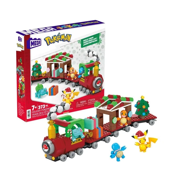 YUMURCAK TOYZ HHP69 MEGA Pokémon™ Tatil Treni 373 parça +7 yaş Kız Erkek Çocuk Oyuncak Eğitici Oyuncaklar ürün görseli 1