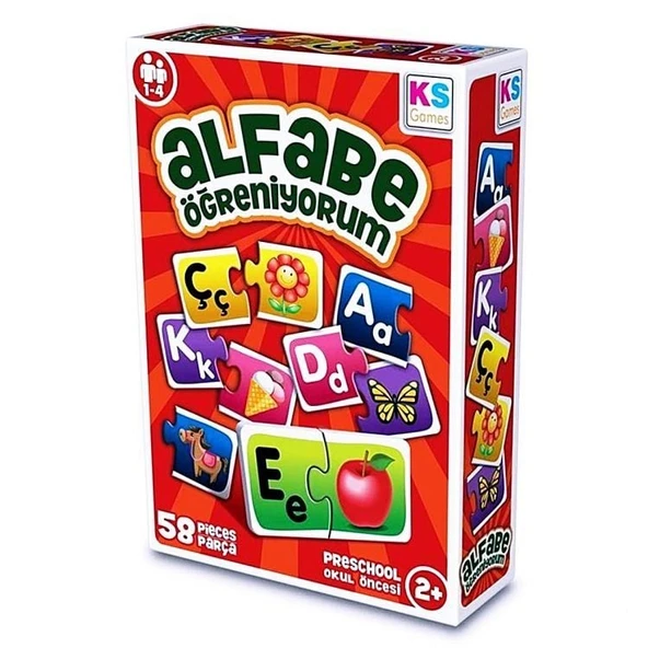 YUMURCAK TOYZ Alfabe Öğreniyorum Kız Erkek Çocuk Oyuncak Eğitici Oyuncaklar ürün görseli 1