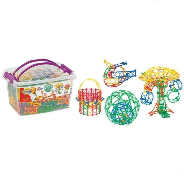 YUMURCAK TOYZ Dede Minyatür Puzzle Box Eğitici Şekiller 480 Parça Kız Erkek Çocuk Oyuncak Eğitici Oyuncaklar ürün görseli 1