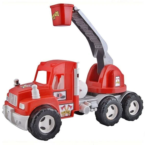 YUMURCAK TOYZ Mak İtfaiye Kamyon Kız Erkek Çocuk Oyuncak Eğitici Oyuncaklar ürün görseli 1