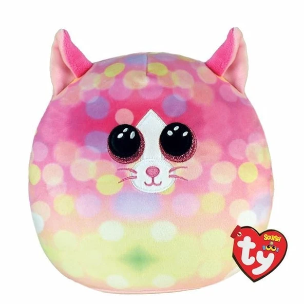 YUMURCAK TOYZ Ty Squishy Beanies Yastık Kedi Sonny 21cm Kız Erkek Çocuk Oyuncak Eğitici Oyuncaklar ürün görseli 1