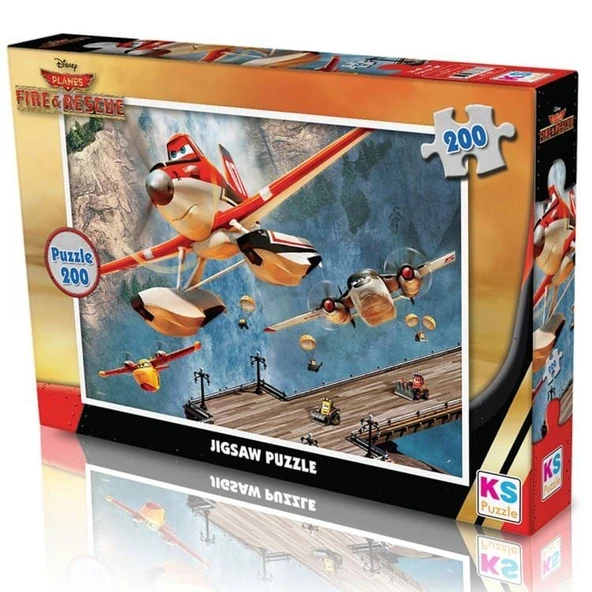 YUMURCAK TOYZ 200 Parça Planes Puzzle Kız Erkek Çocuk Oyuncak Eğitici Oyuncaklar ürün görseli 1