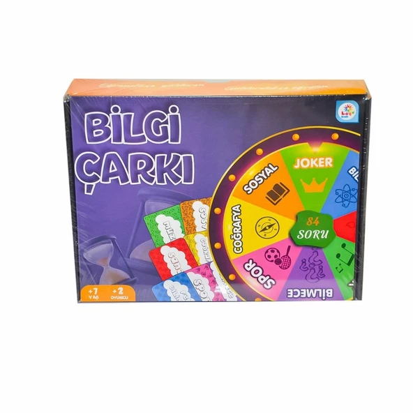 YUMURCAK TOYZ LC7505 Bilgi Çarkı - Laço Kids Kız Erkek Çocuk Oyuncak Eğitici Oyuncaklar ürün görseli 1