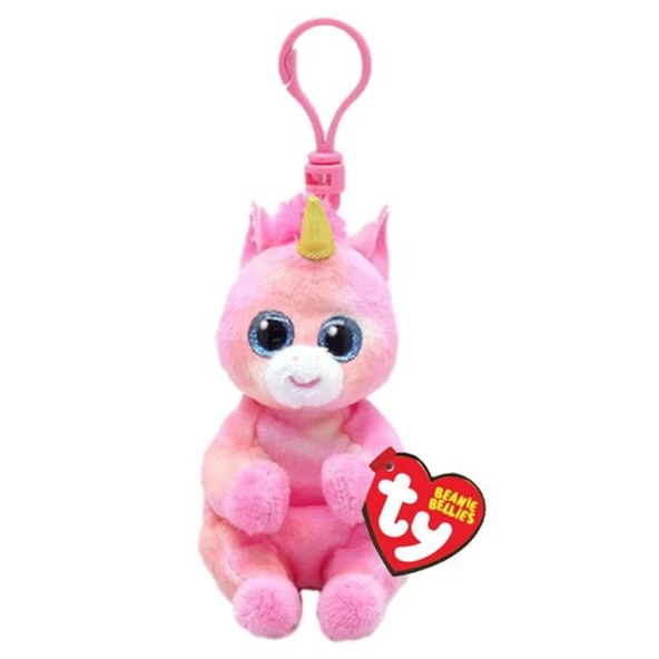 YUMURCAK TOYZ Ty Beanie Bellies Peluş Unicorn Anahtarlık Skylar Kız Erkek Çocuk Oyuncak Eğitici Oyuncaklar ürün görseli 1