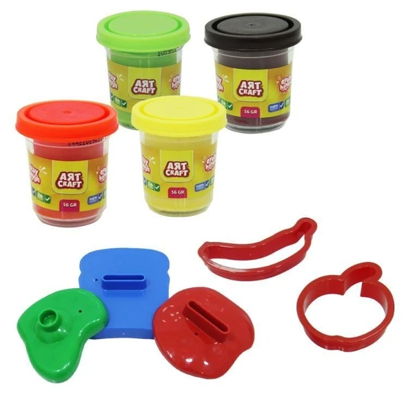 YUMURCAK TOYZ Dede Oyun Hamur Sepeti Yiyecekler Kız Erkek Çocuk Oyuncak Eğitici Oyuncaklar ürün görseli 1