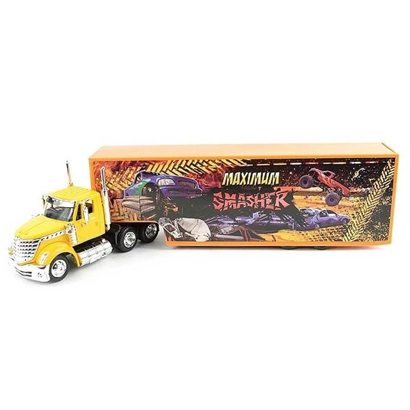 YUMURCAK TOYZ Sunman 1:43 Long Haul International Lonestar Taşıyıcı Tır Kız Erkek Çocuk Oyuncak Eğitici Oyuncaklar ürün görseli 1
