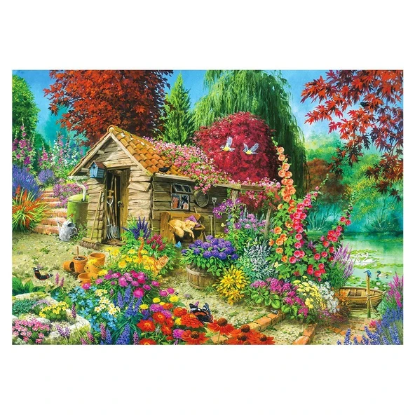 YUMURCAK TOYZ KS The Garden Shed 1500 Parça Puzzle Kız Erkek Çocuk Oyuncak Eğitici Oyuncaklar ürün görseli 1