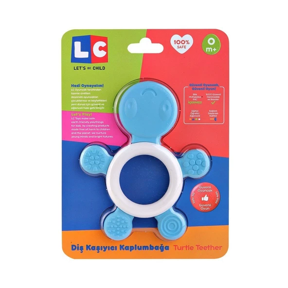 YUMURCAK TOYZ LC Diş Kaşıyıcı Kaplumbağa LC-30772 - 1adet Stokta Olan Gönderilir Kız Erkek Çocuk Oyuncak Eğitici O ürün görseli 1