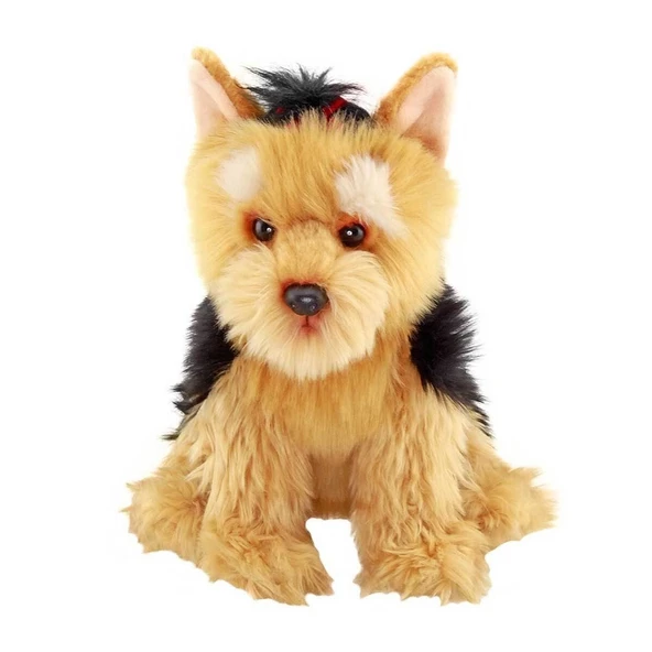 YUMURCAK TOYZ Floppy Yorshire Terrier Peluş Köpek 28cm Kız Erkek Çocuk Oyuncak Eğitici Oyuncaklar ürün görseli 1
